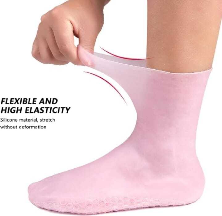 Pair Silicone Gel Socks