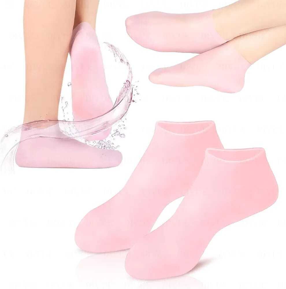 Pair Silicone Gel Socks