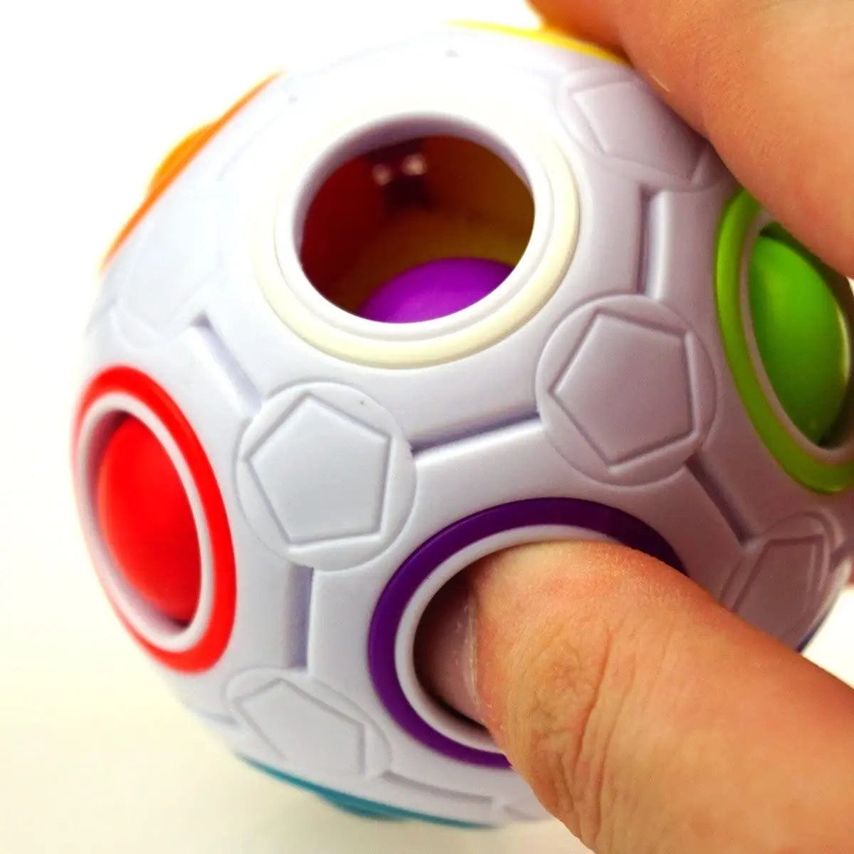 Anti Stress Rainbow Puzzle Ball