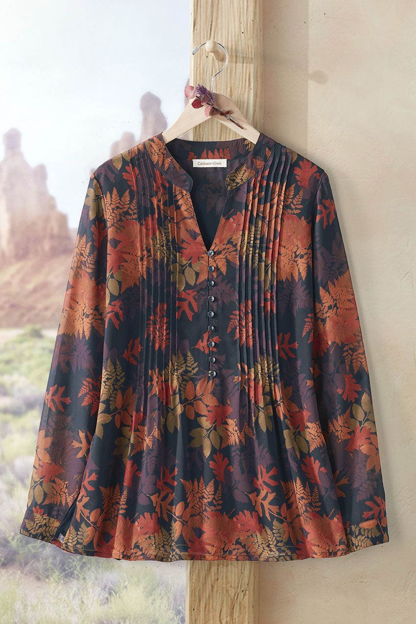 Falling Foliage Blouse