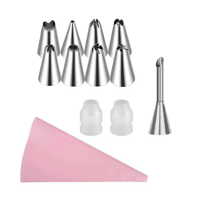 Piping Bags And Tips Set